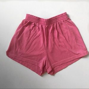 ATIVA PINK ATHLETIC WORKOUT SHORTS-XS